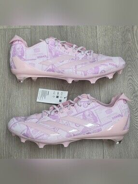 Adidas Adizero Electric 2 Currency Football Cleats JQ6683 Men's 12 NWT MSRP $140